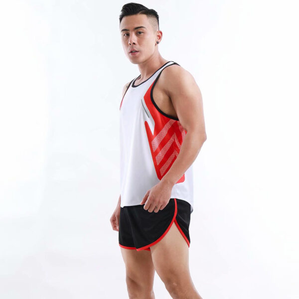 Track and field suits for men, training suits, competition suits, marathon running suits, long-distance running suits, short-distance running suits